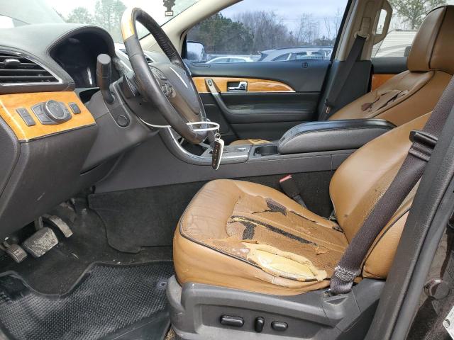 2LMDJ6JK9DBL21346 - 2013 LINCOLN MKX BROWN photo 7