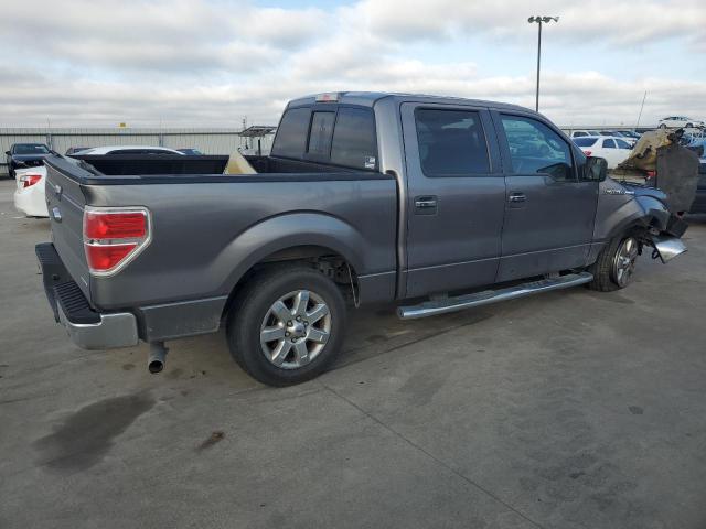 1FTFW1CF5EKF03940 - 2014 FORD F150 SUPERCREW GRAY photo 3