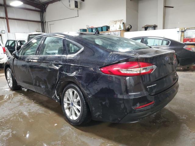 3FA6P0LU0LR225842 - 2020 FORD FUSION SE BLACK photo 2