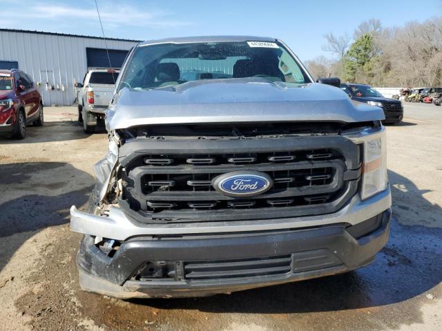 1FTFX1E55MKD41954 - 2021 FORD F150 SUPER CAB SILVER photo 5