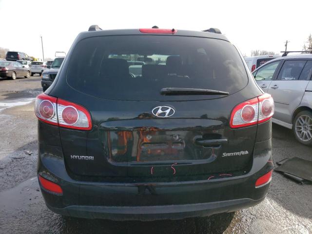 5XYZG3AB3BG071212 - 2011 HYUNDAI SANTA FE GLS BLACK photo 6