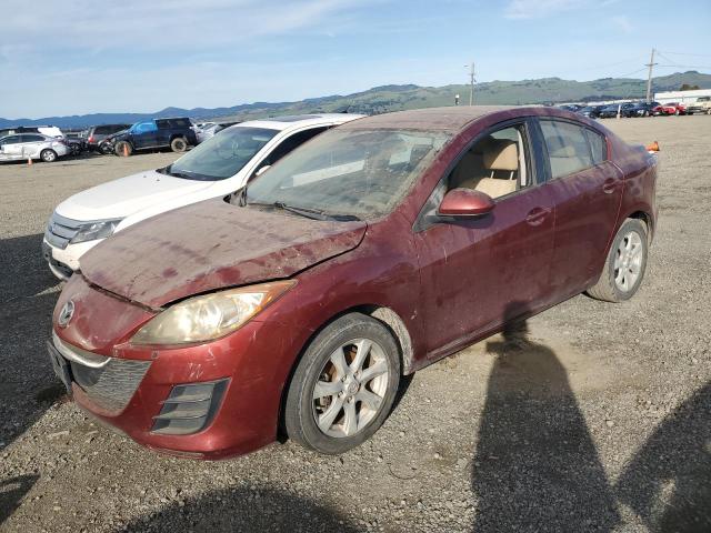 JM1BL1SG1A1138223 - 2010 MAZDA 3 I BURGUNDY photo 1