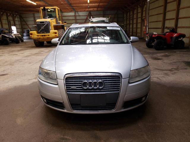 WAUKH74F87N062264 - 2007 AUDI A6 AVANT QUATTRO SILVER photo 5