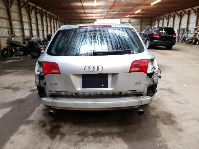 WAUKH74F87N062264 - 2007 AUDI A6 AVANT QUATTRO SILVER photo 6