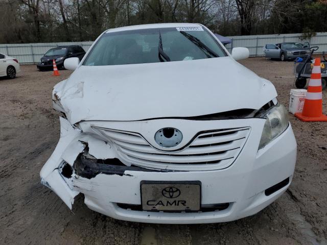 4T1BE46K09U911666 - 2009 TOYOTA CAMRY BASE WHITE photo 5