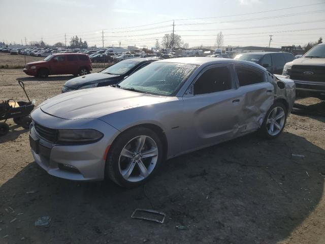 2C3CDXCT8GH237085 - 2016 DODGE CHARGER R/T SILVER photo 1