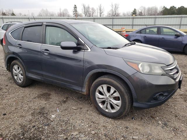 2HKRM4H58DH639996 - 2013 HONDA CR-V EX GRAY photo 4