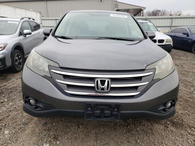 2HKRM4H58DH639996 - 2013 HONDA CR-V EX GRAY photo 5