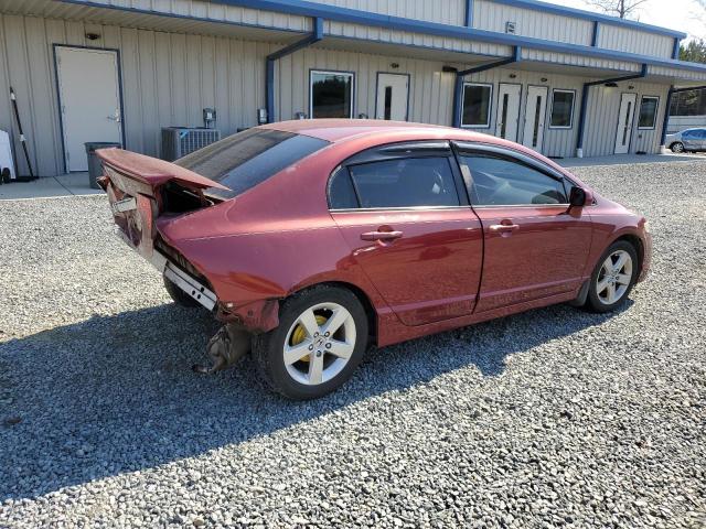 2HGFA16659H506569 - 2009 HONDA CIVIC LX-S ბურგუნდია ფოტო 3