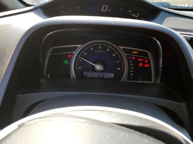 2HGFA16659H506569 - 2009 HONDA CIVIC LX-S ბურგუნდია ფოტო 9