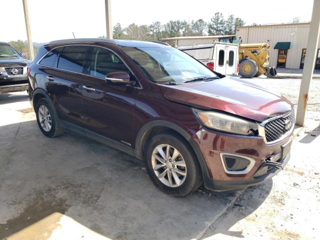 5XYPGDA55HG329441 - 2017 KIA SORENTO LX BURGUNDY photo 4