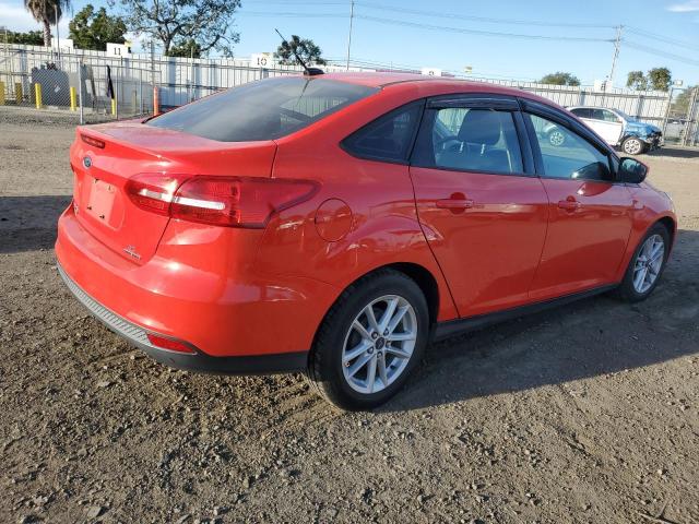 1FADP3F27GL258960 - 2016 FORD FOCUS SE RED photo 3