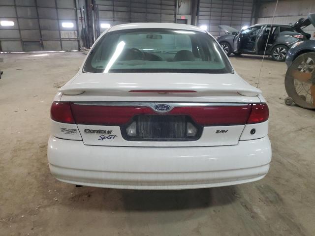 1FAFP66L4YK104099 - 2000 FORD CONTOUR SE WHITE photo 6