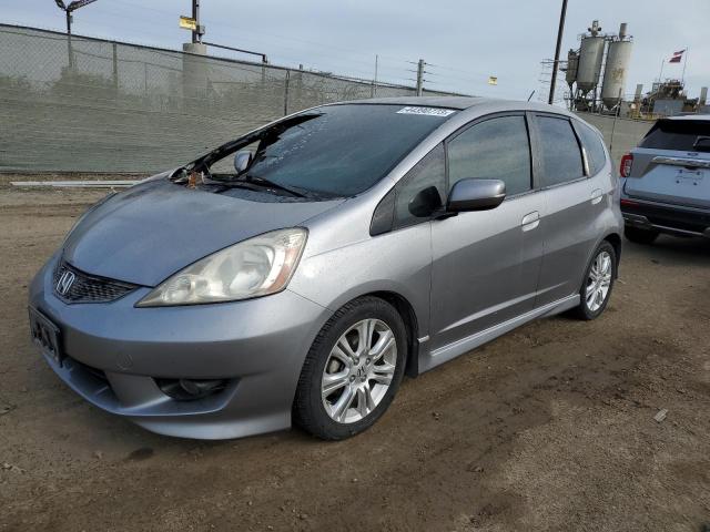 JHMGE8H4XAS028611 - 2010 HONDA FIT SPORT GRAY photo 1