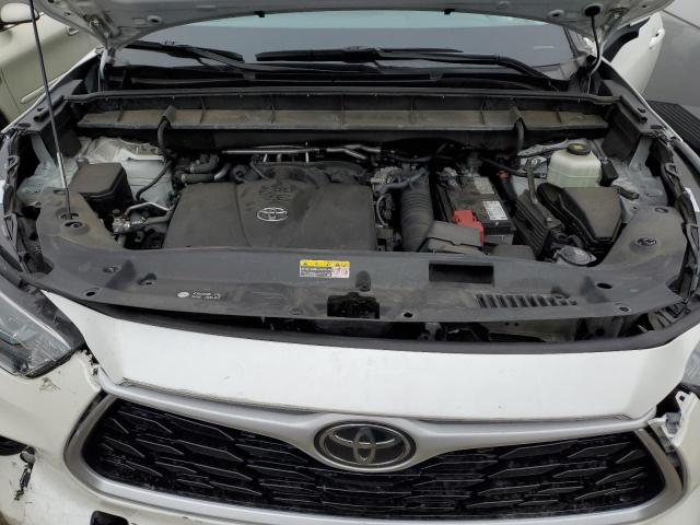 5TDHZRBH1MS523353 - 2021 TOYOTA HIGHLANDER XLE 白色 照片 12