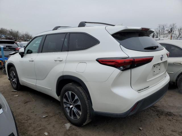5TDHZRBH1MS523353 - 2021 TOYOTA HIGHLANDER XLE 白色 照片 2
