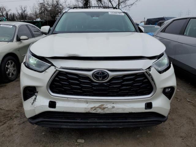 5TDHZRBH1MS523353 - 2021 TOYOTA HIGHLANDER XLE 白色 照片 5
