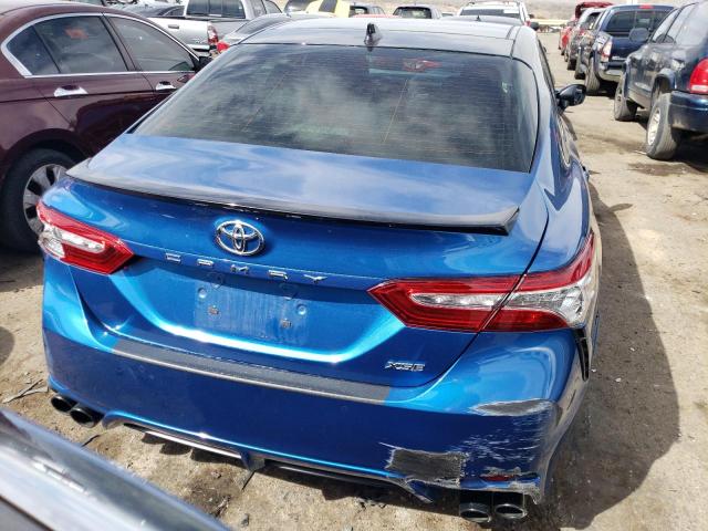 4T1KZ1AK7LU043943 - 2020 TOYOTA CAMRY TRD BLUE photo 6