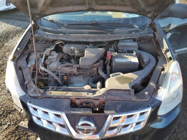 JN8AS5MV8DW104678 - 2013 NISSAN ROGUE S BLACK photo 11