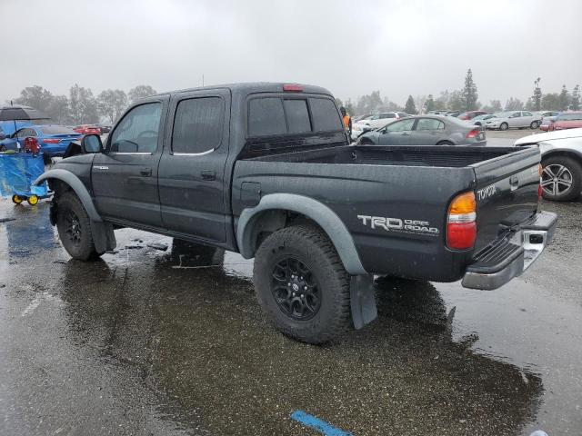 5TEGN92N62Z057061 - 2002 TOYOTA TACOMA DOUBLE CAB PRERUNNER BLACK photo 2