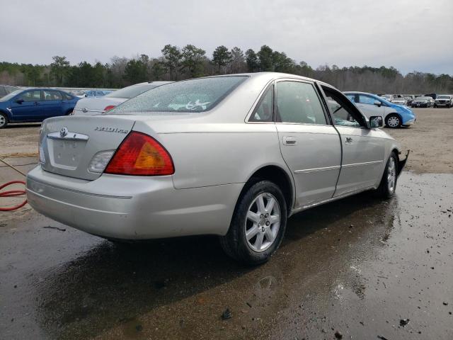 4T1BF28B91U130972 - 2001 TOYOTA AVALON XL SILVER photo 3