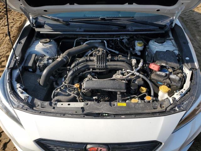 4S3GKAM68K3615698 - 2019 SUBARU IMPREZA SPORT WHITE photo 11