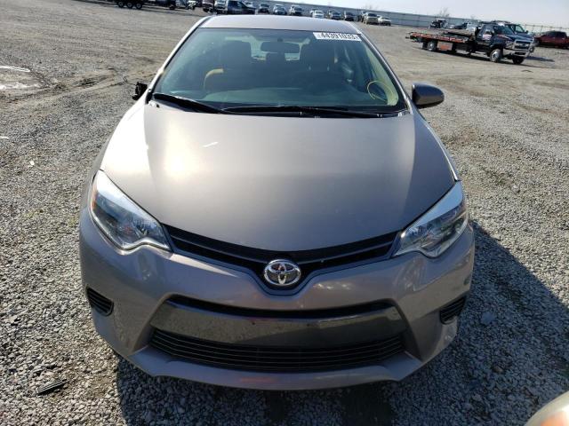 2T1BPRHE7FC239794 - 2015 TOYOTA COROLLA ECO GRAY photo 5