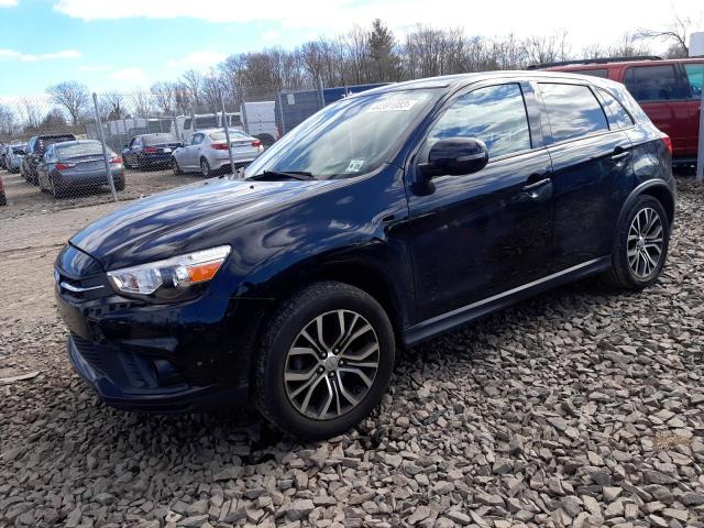 JA4AP3AU5KU008426 - 2019 MITSUBISHI OUTLANDER ES BLUE photo 1