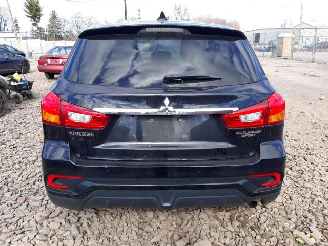 JA4AP3AU5KU008426 - 2019 MITSUBISHI OUTLANDER ES BLUE photo 6