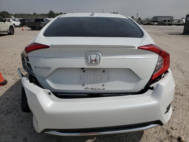 19XFC1F30LE007387 - 2020 HONDA CIVIC EX WHITE photo 6