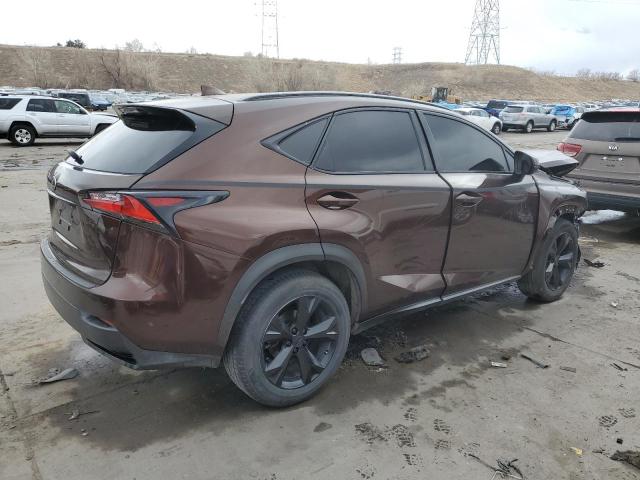 JTJBJRBZ7H2054494 - 2017 LEXUS NX 300H BROWN photo 3