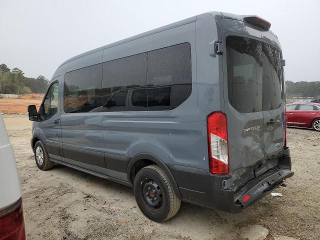 1FBAX2C80NKA79442 - 2022 FORD TRANSIT T-350 GRAY photo 2