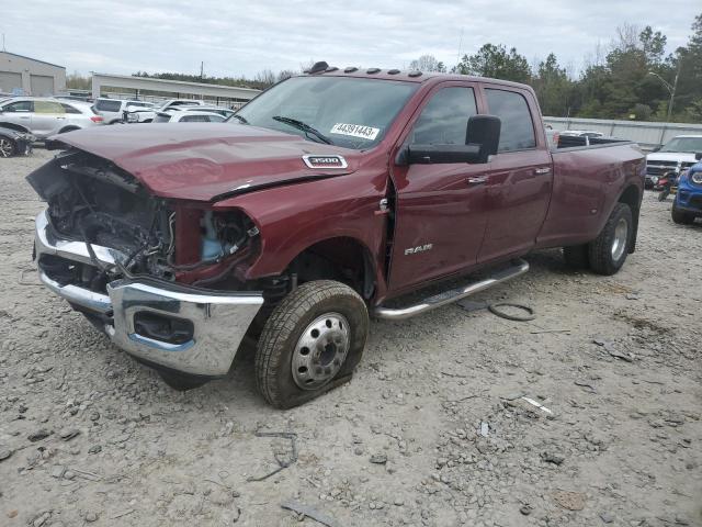 3C63RRHL4KG560504 - 2019 RAM 3500 BIG HORN MAROON photo 1