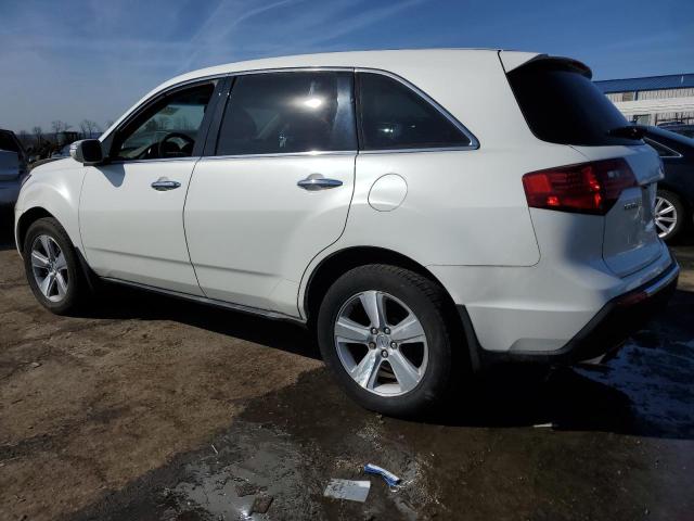 2HNYD2H62BH507194 - 2011 ACURA MDX TECHNOLOGY WHITE photo 2