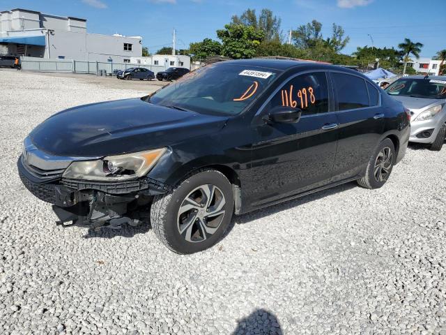 1HGCR2F31GA153797 - 2016 HONDA ACCORD LX BLACK photo 1