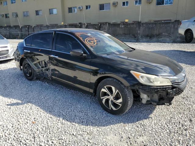 1HGCR2F31GA153797 - 2016 HONDA ACCORD LX BLACK photo 4