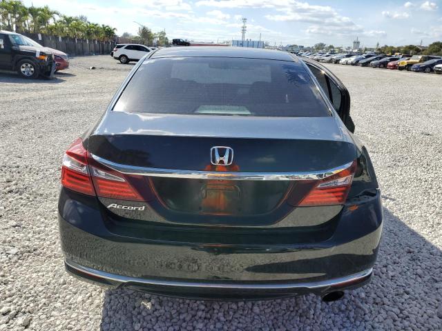 1HGCR2F31GA153797 - 2016 HONDA ACCORD LX BLACK photo 6