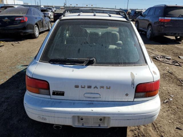 JF1GF4354WH804250 - 1998 SUBARU IMPREZA L WHITE photo 6