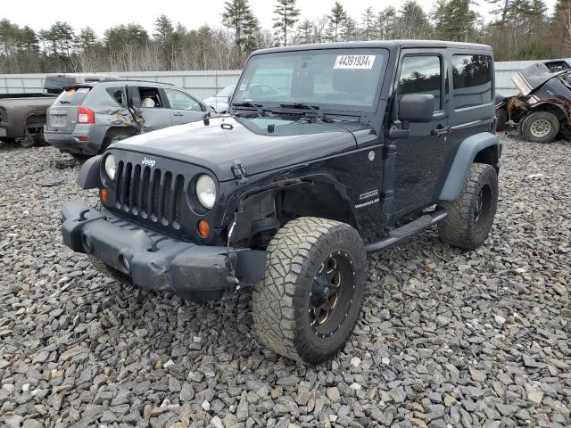 1J4AA2D13BL552717 - 2011 JEEP WRANGLER SPORT BLACK photo 1