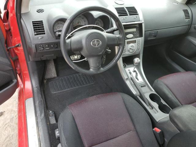 JTKDE177650055628 - 2005 TOYOTA SCION TC წითელი ფოტო 8