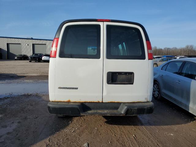 1GCGG25K191117075 - 2009 CHEVROLET EXPRESS G2 WHITE photo 6