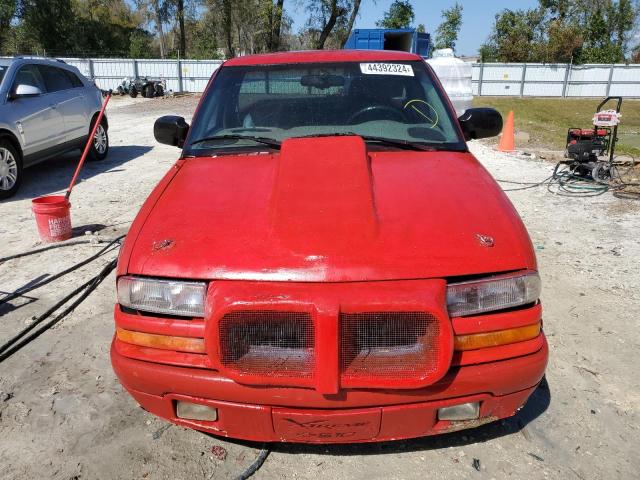 1GCCS1444Y8112100 - 2000 CHEVROLET S TRUCK S10 RED photo 5