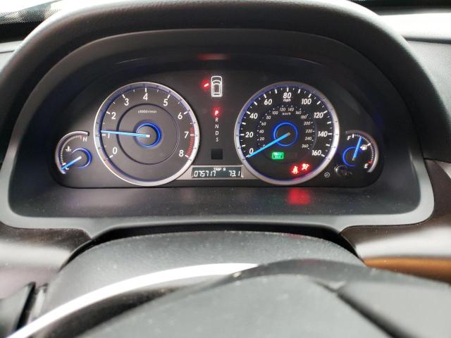 5J6TF2H56EL003976 - 2014 HONDA CROSSTOUR EXL ნაცრისფერი ფოტო 9