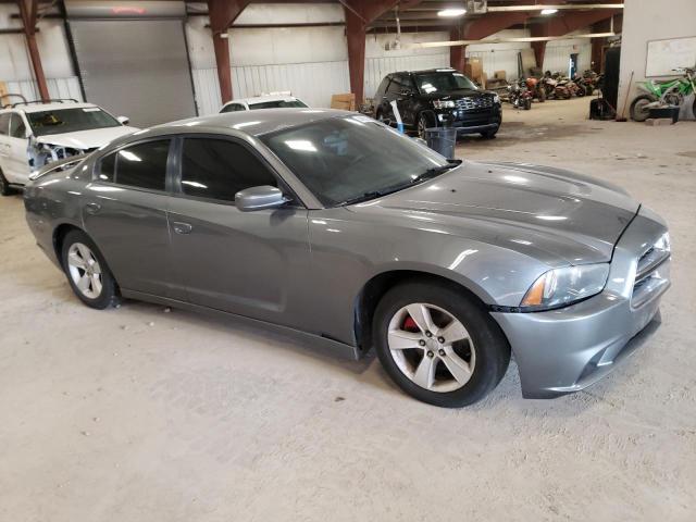 2C3CDXBGXCH103855 - 2012 DODGE CHARGER SE GRAY photo 4