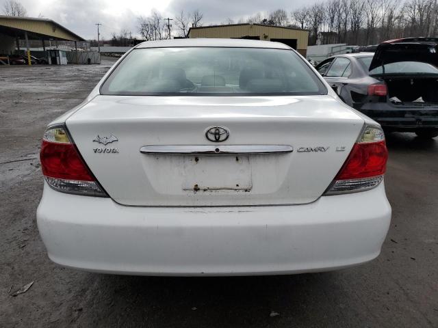 4T1BE30K05U633137 - 2005 TOYOTA CAMRY LE WHITE photo 6