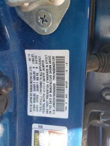 JHMZE2H76DS006528 - 2013 HONDA INSIGHT EX BLUE photo 12