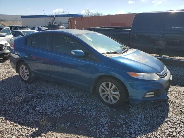 JHMZE2H76DS006528 - 2013 HONDA INSIGHT EX BLUE photo 4