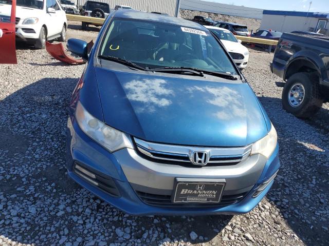 JHMZE2H76DS006528 - 2013 HONDA INSIGHT EX BLUE photo 5