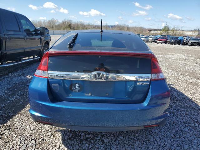 JHMZE2H76DS006528 - 2013 HONDA INSIGHT EX BLUE photo 6