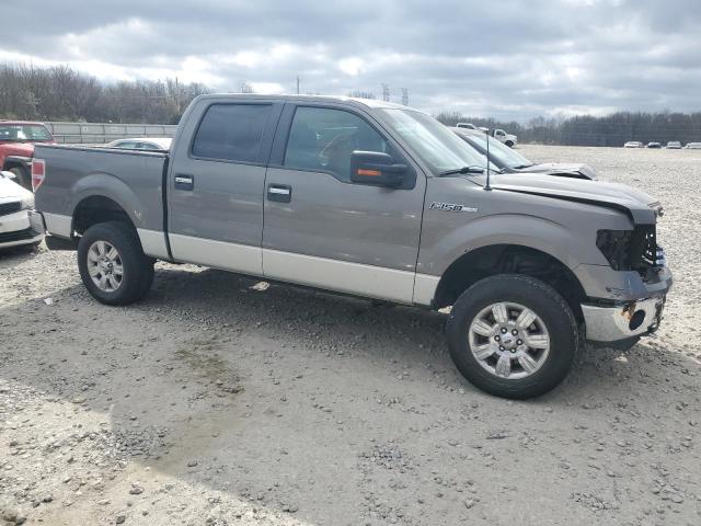 1FTFW1EF0BFB38830 - 2011 FORD F150 SUPERCREW GRAY photo 4